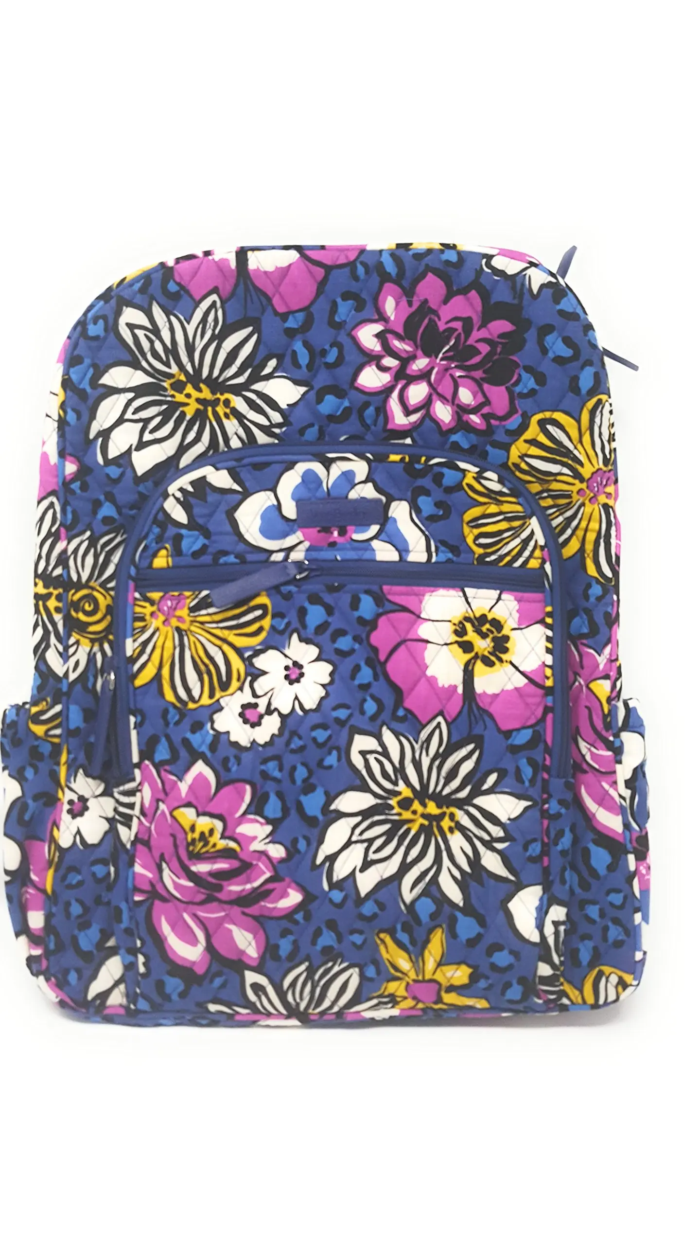 vera bradley bordeaux blooms campus backpack