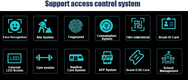 CHISUNG Security gate fingerprint swipe tripod turnstile for access control system