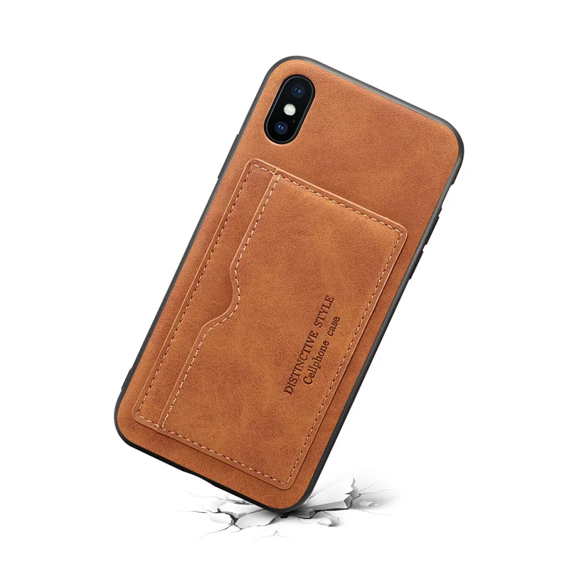 

2018 new arrivals mobile accessories for iphone x luxury case with card slots