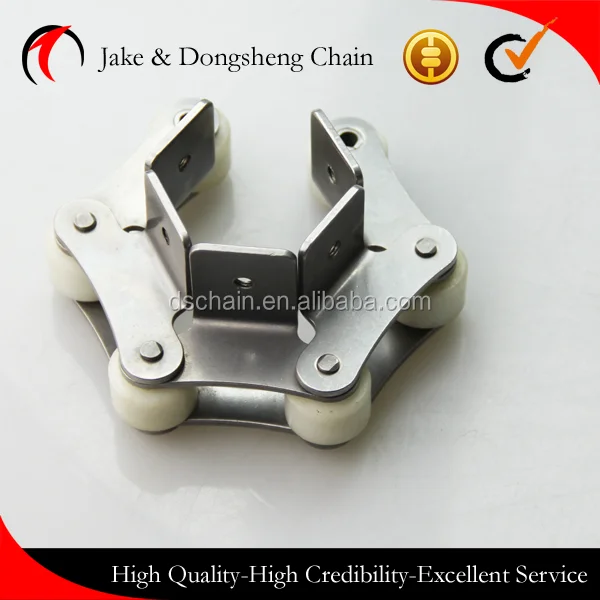 Double Pitch Plastic Roller Chain With Attachment Buy Plastic Roller