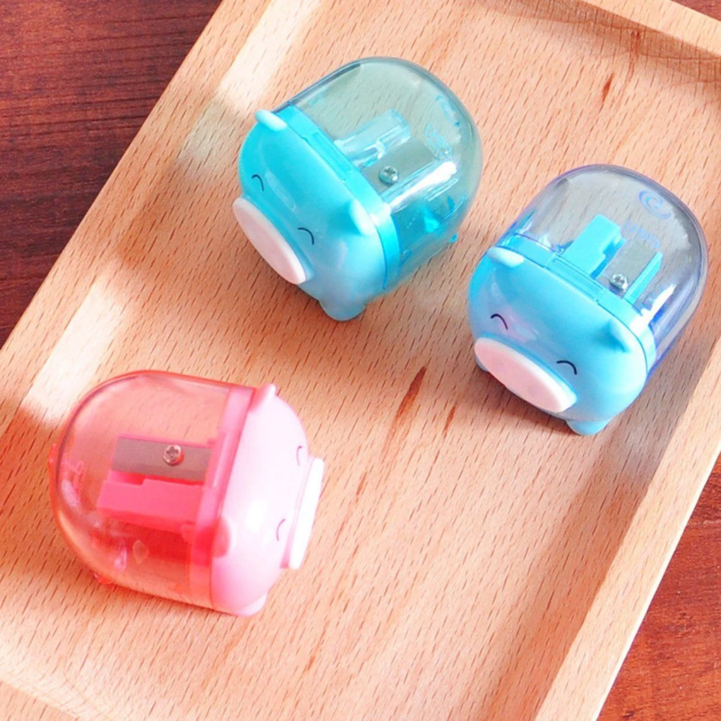 Cute Cartoon Pig Pencil Sharpener For Student Kids Gifts Office Stationery BH 