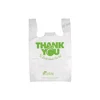 LDPE thailand takeaway logo print t-shirt supermarket thank you plastic bag promotional