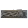 For Dell GVWNX 0GVWNX Black USB Wired Slim Quiet Keyboard 104-Key KB113