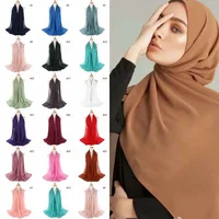 

Factory Price 2019 Women Good Quality Chiffon Hijab Muslim Hijab Veil