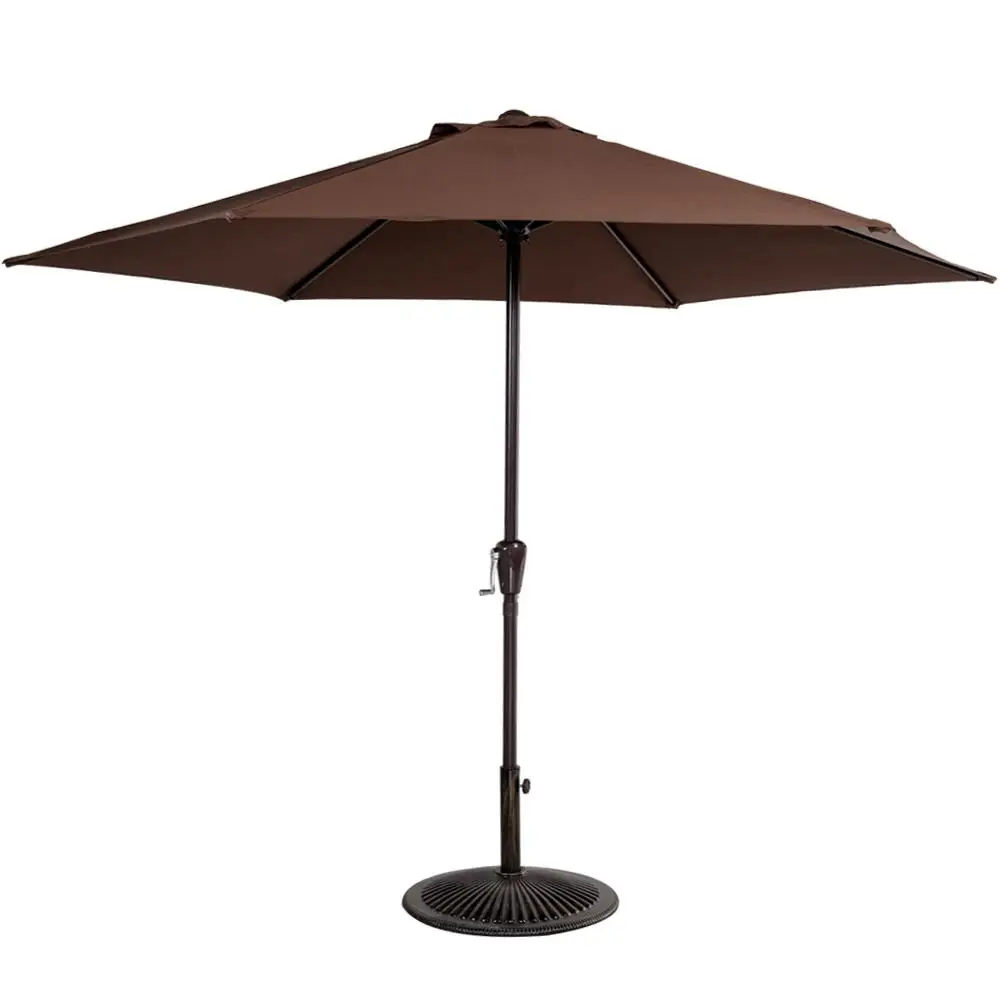 

Garden furniture 10ft parasol market umbrella outdoor anchor patio umbrella, Customized