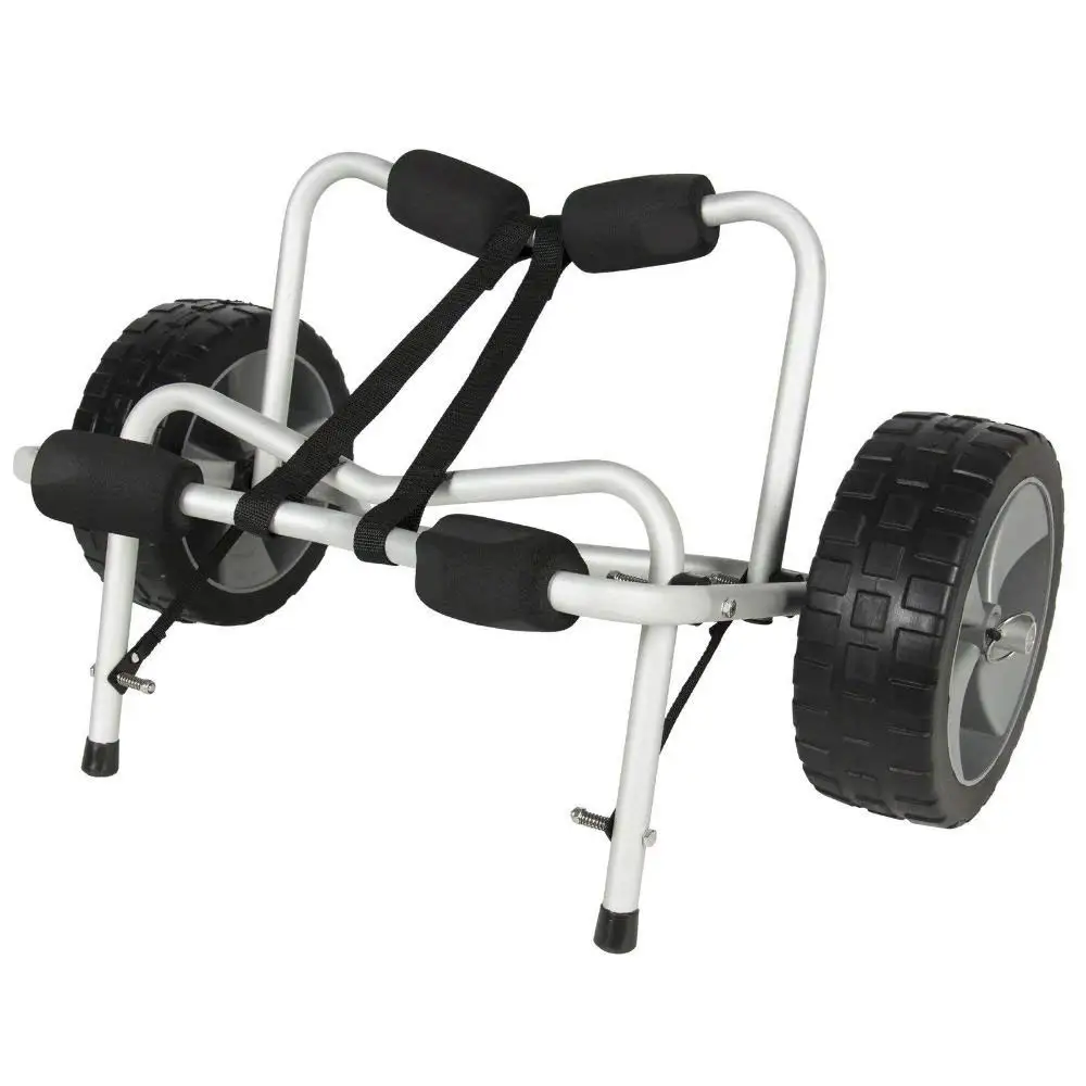Boat Kayak Canoe Carrier Dolly Trailer Tote Trolley Transport Cart Wheel New Most Viewed