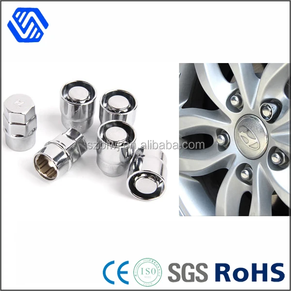 Auto Tire Antitheft Screw Nut Stainless Steel Wheel Bolts Wheel Nut