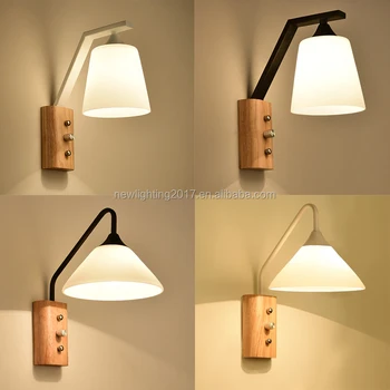 bedside lamp wall