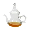 400 ml Heat resistant borosilicate glass moroccan tea pot, pyrex glass steam pot