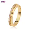 latest fasion women simple gold ring designs for girls