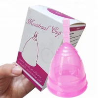 

Lady Period 100% Silicone buy 2 menstrual Cup