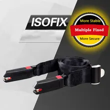 New General ISOFIX interface Carmind Black Secured Fit Child Adult Parts Protecting Adjuster Toddlers Car Safety Seat Belt Kids