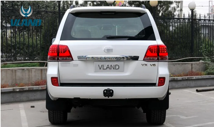 VLAND Factory for Land Cruiser taillight for 2008 2009 2010 2011 2012 2013 2014 2015 for LandCruiser LED light wholesale price
