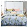 Special design Geometric Microfiber Dispperse Printing bedspread bedding set directly sale