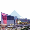 Steel Structure Construction for Neon Shopping Center