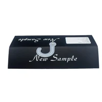 

Stock Cheap Black Fabric Sample Display Paper Card Header Hanger Tag