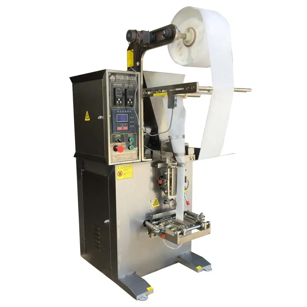 
3 sides seal tea powder packaging equipment 1-50g 