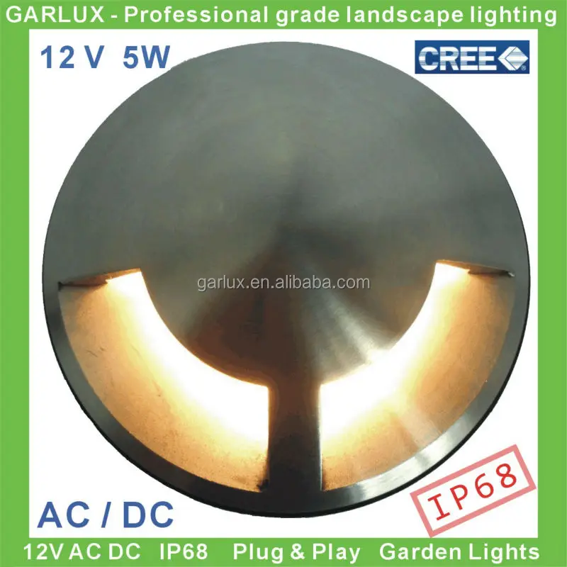 
12 volt 5 watt led path lights with two hatch 