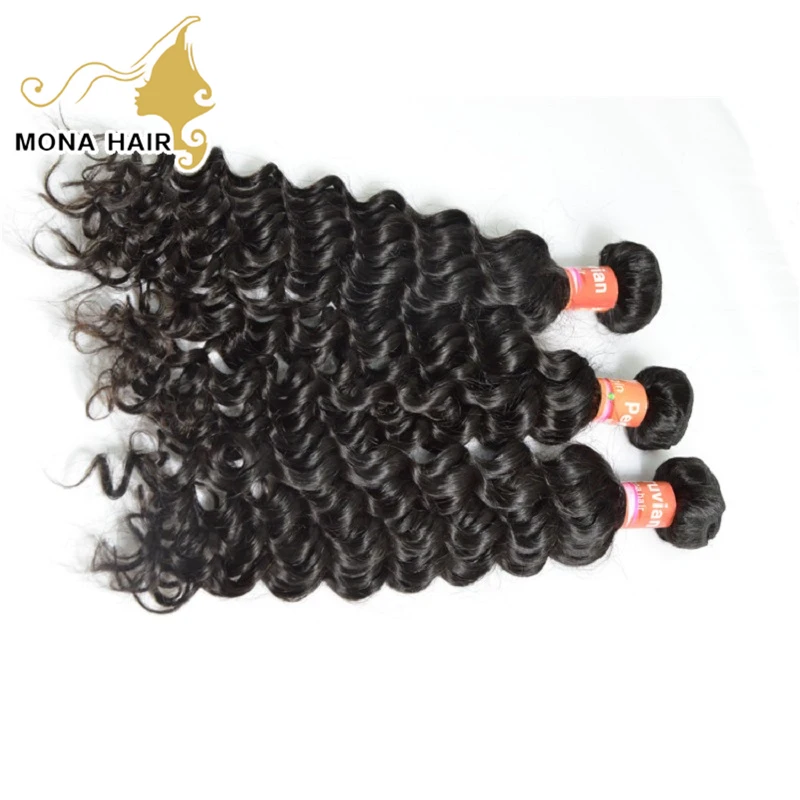 

Cheap 3 bundles unprocessed raw grade 8a peruvian hair extensions