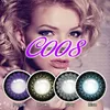 Doll eye contacts fairy contact lens with 3 tones color contact lens