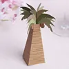 unique creative coconut tree shape paper packaging box for feeding bottle