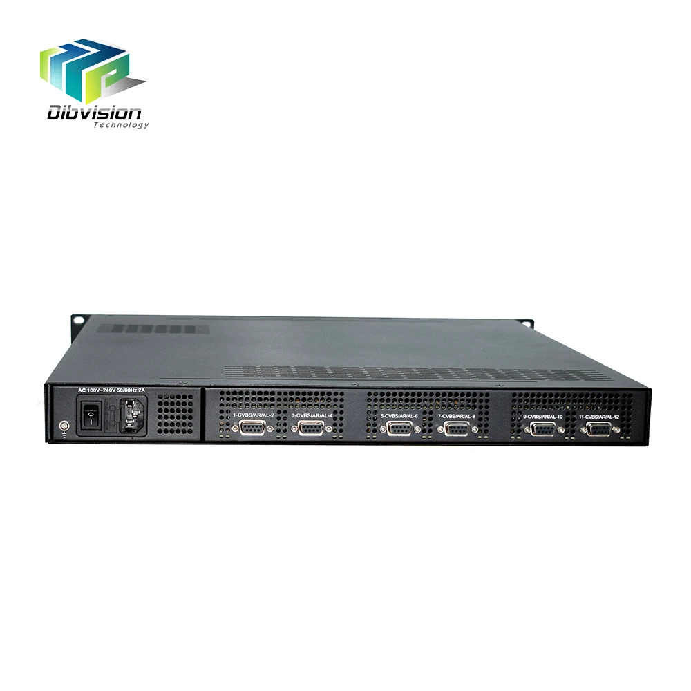 

(MSM620) 24 Channels MPEG2 CVBS To DVB-C(QAM) or DVB-T Digital RF Cable TV Encoder Modulator