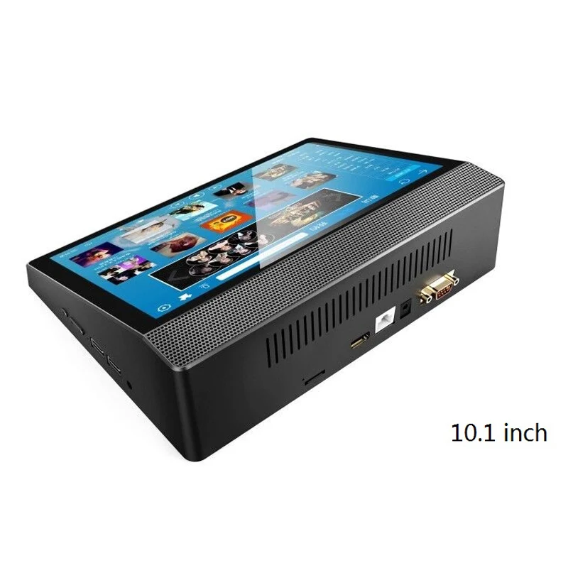 Battery Powered Mini Pc With Lcd Touch Screen Z8350 Mini Pc Tablet 10.1