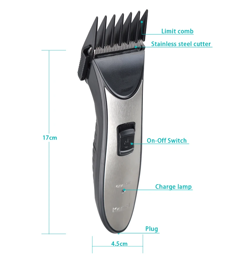 kemei trimmer model km 3909