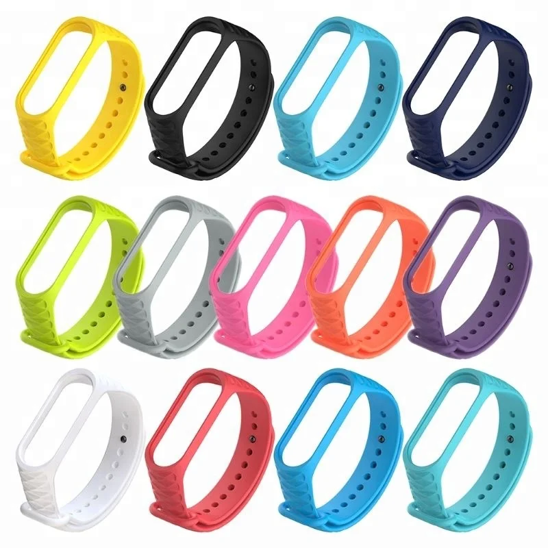 

Replacement Silicone Wrist Strap Watch Band For XiaoMi MI Band 3 Smart Bracelet new, N/a
