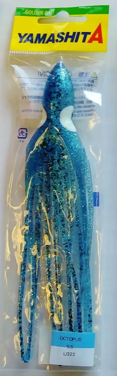Yamashita Golden Bait Octopus 5.5 Light Blue Scale Silver