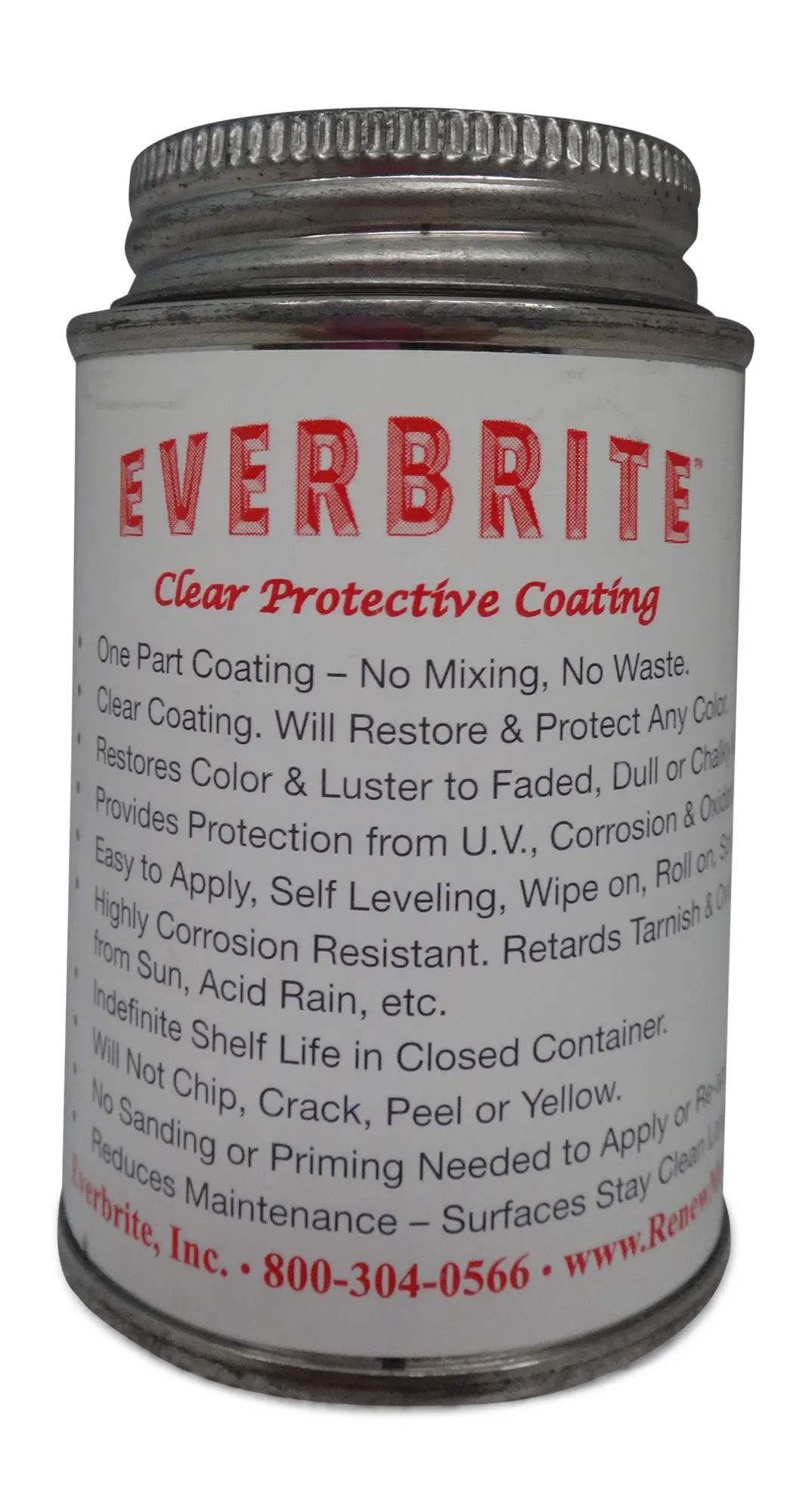 Buy EVERBRITE 4 Oz. Clear, Protective Coating for Metal in Cheap Price