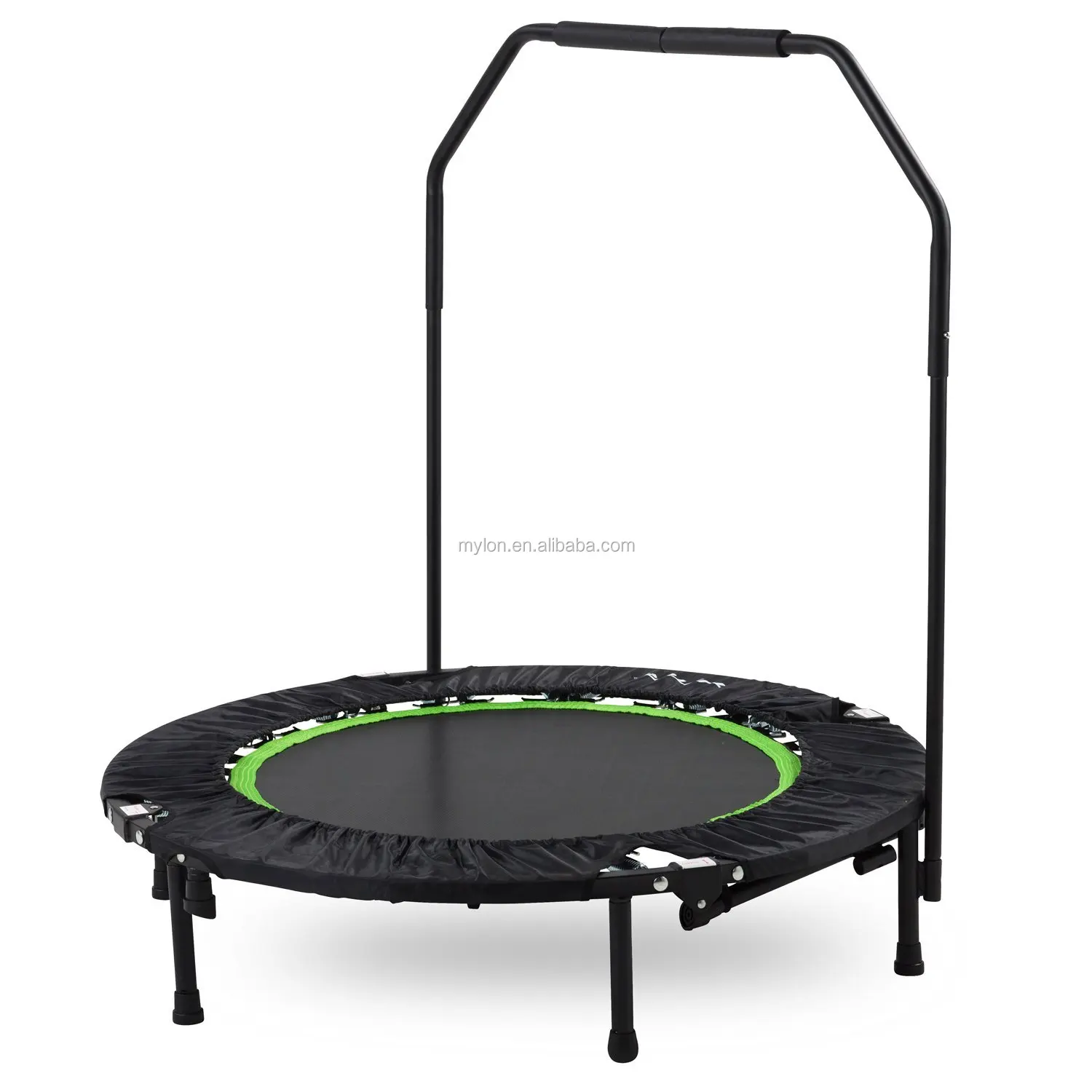 Durable Fitness Trampoline With Handle Folding Exercise Rebounder Trampoline For Adults Buy Durable Fitness Trampoline With Handle Folding Exercise Rebounder Trampoline For Adults Product On Alibaba Com