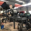 Mobile stone breaking hammer crusher with hopper feeder hot sale
