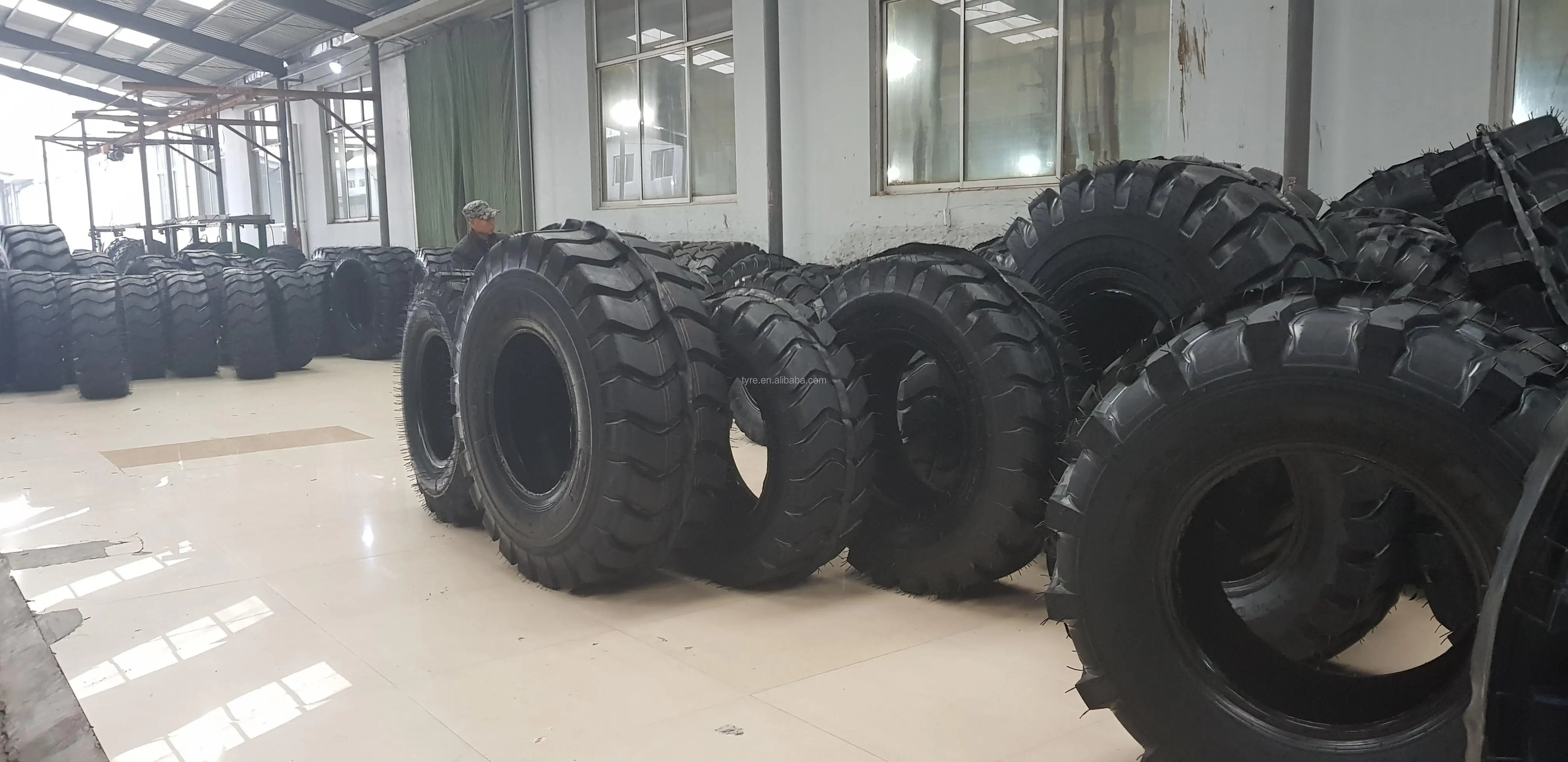 Not Used Solid Inner Tube Wheel Loader Forestry Grader Otr Bias Tire ...