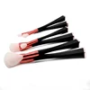 JLY Grind arenaceous feel black handle brushes set flawlessly applies all kinds of makeup look facial beauty makeup brush