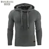 TONGYANG Hoodies Men 2018 Hot Male Long Sleeve Solid Color Hooded Sweatshirt Mens Hoodie Tracksuit Sweat Coat Casual Sportswear