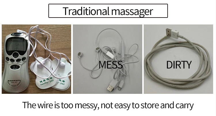 2018 new design digital meridian therapy usb pulse massage can charge directly with smartphone