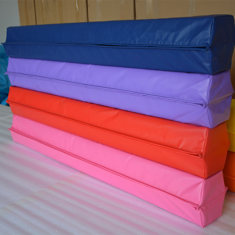 
9ft Wholesale Kids Gymnastics Fold Sectional Foldable Foam Floor Children Balance Beam For Skill Performance Training Practice 