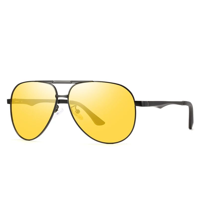 
New Arrival Wholesales Men Polarized Sunglasses Big Frame Night Vision Driving Sunglasses 