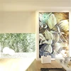 Floral pattern design diy mosaic wall art mural