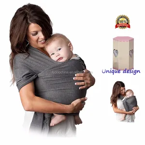 Image of softtextile baby wrap sling orgainc cotton/baby carrier with wholesale price