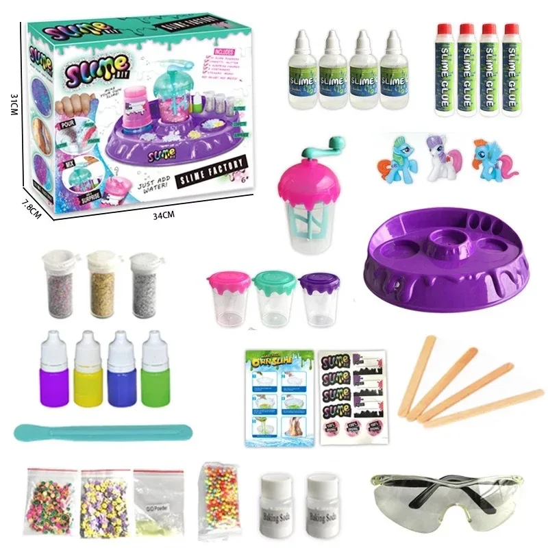 

Slime Set Happy Fun Colorful Diy Slime Set With ASTM/CPC/EN71 Certificate For Kids