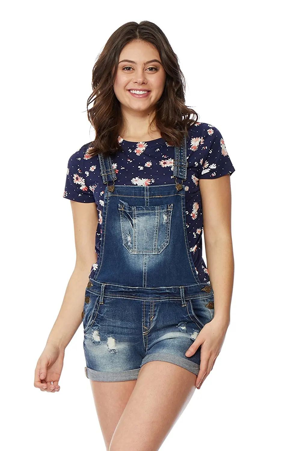 jean rompers for juniors
