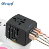 Mobile travel adapter multi lead adapter wall plug world travel adapter 2 with dual usb charger Adaptor accessory AUS EU US UK