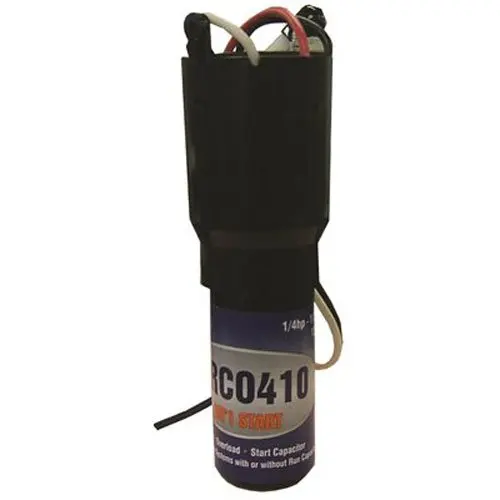 Rel&eacute; Condensador RCO810 Condensador De Sobrecarga Supco RCO810 - Para Motores De 1/12 A 1/5 HP - Rel&eacute; De Arranque SUPCO RCO810 1/12 HP