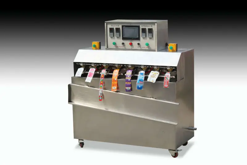 soy bean milk with straw plastic packaging bags filling sealing machine factory with price