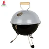 Custom design colorful mini smokeless charcoal barbecue portable outdoor round bbq grill