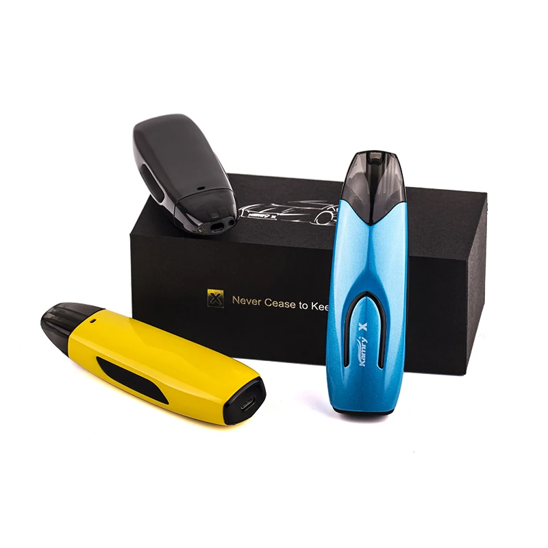 

Kamry X best selling 650mAh baterry capacity vape pen system, Black/blue/yellow
