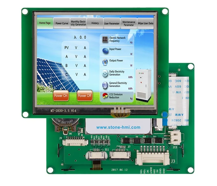 STONE3.5 Inch TFT LCD Module HMI For Home Control System