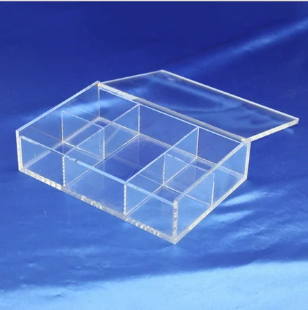 Clear Acrylic Compartment Display Box - Buy Clear Acrylic Compartment ...